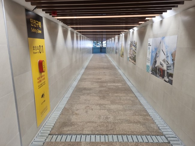 금천구, 호암로 안심 지하보도 새단장…범죄 걱정 줄이고 감성 더했다