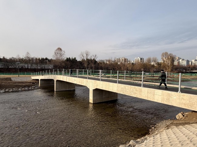 성남시 탄천 맴돌공원 보도교 설치…백현동∼수내동 동서로 연결