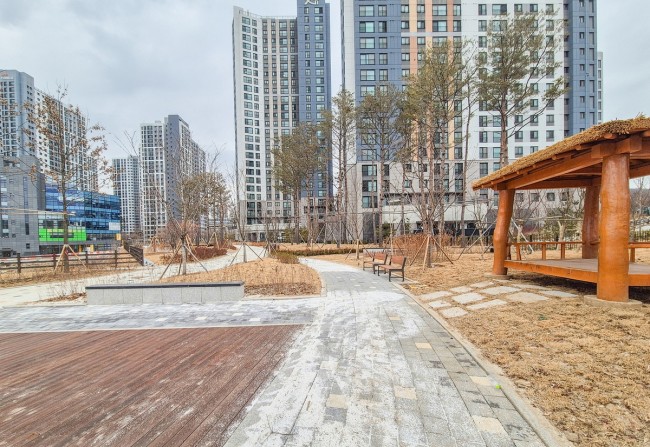 과천지식정보타운 근린공원5, 조성 완료 구간 21일부터 시민에게 우선 개방