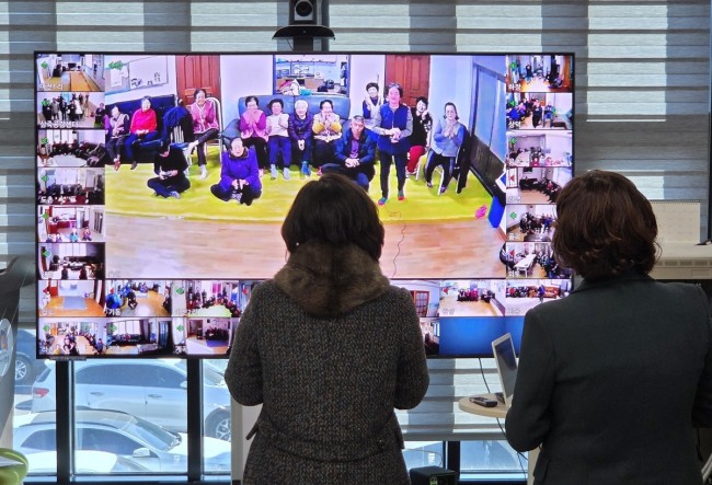 안성시, 비대면 원격시스템 활용…한파 대비 상황 살펴