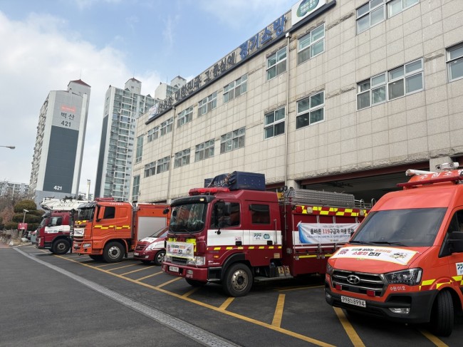 수원특례시, '긴급차량 우선신호시스템' 확대…관내 소방서 긴급차량 100％ 적용
