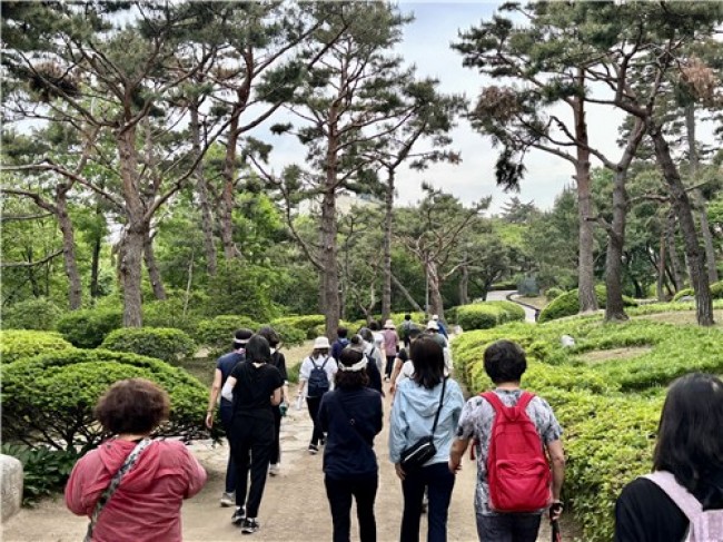 용산구, 남산공원 걷기 챌린지 운영…'봄빛따라 남산길 걸어봄'