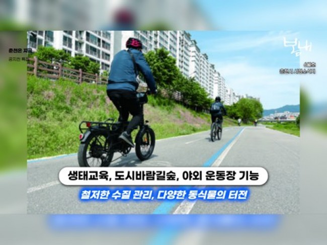 [영상] "도심을 가르다"… 생태·문화·축제, 춘천의 새 명소 공지천이 흐른다