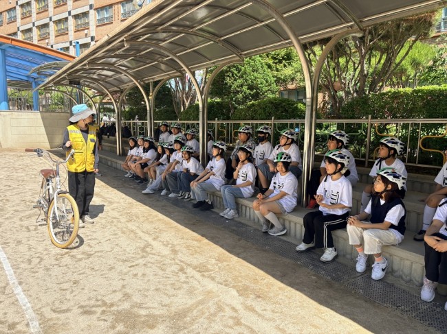 안산시, 학교로 찾아가는 자전거 안전교육 운영