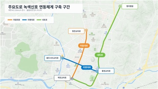 교통신호도 시민이 만든다…제천시, 그린웨이브(Green Wave) 프로젝트 본격 추진