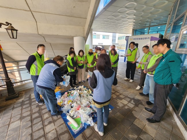 강남구 '웰쓰' 6개월…생활쓰레기 1,052톤 줄고 재활용 905톤 늘었다