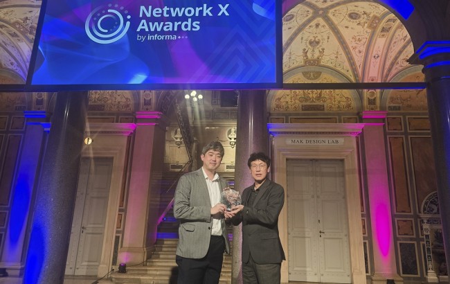 SKT, 'Network X 어워드' 수상…AI 기반 네트워크 기술력 인정